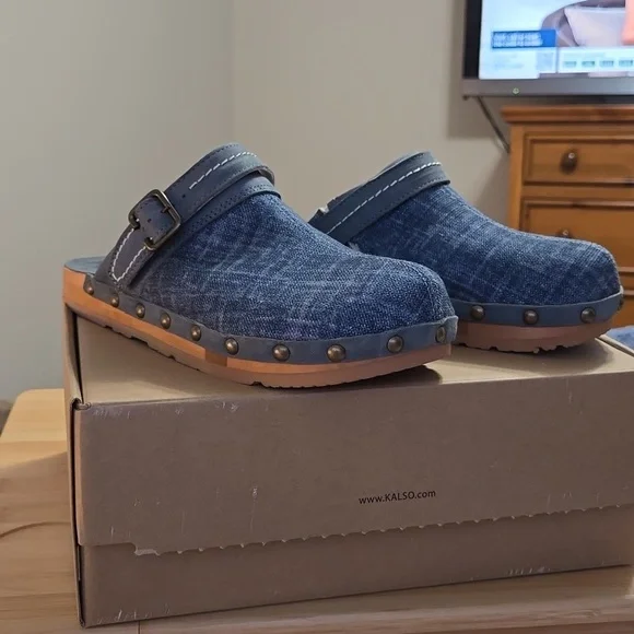 Earth shoes Kalso with Back Strap sz 7 - Picture 1 of 9